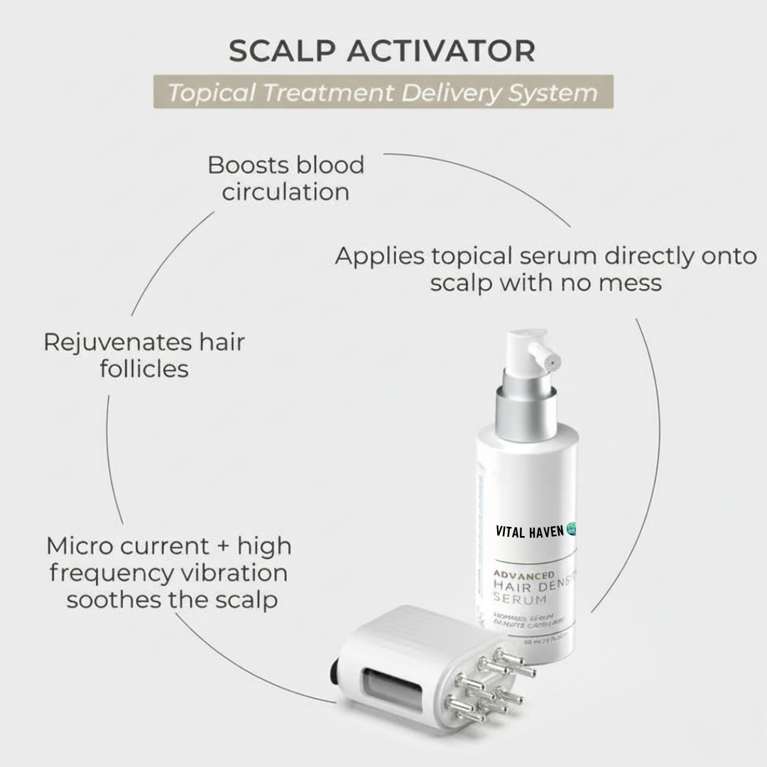 The Vital Red Light Scalp Stimulator