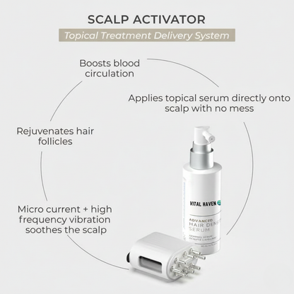 The Vital Red Light Scalp Stimulator